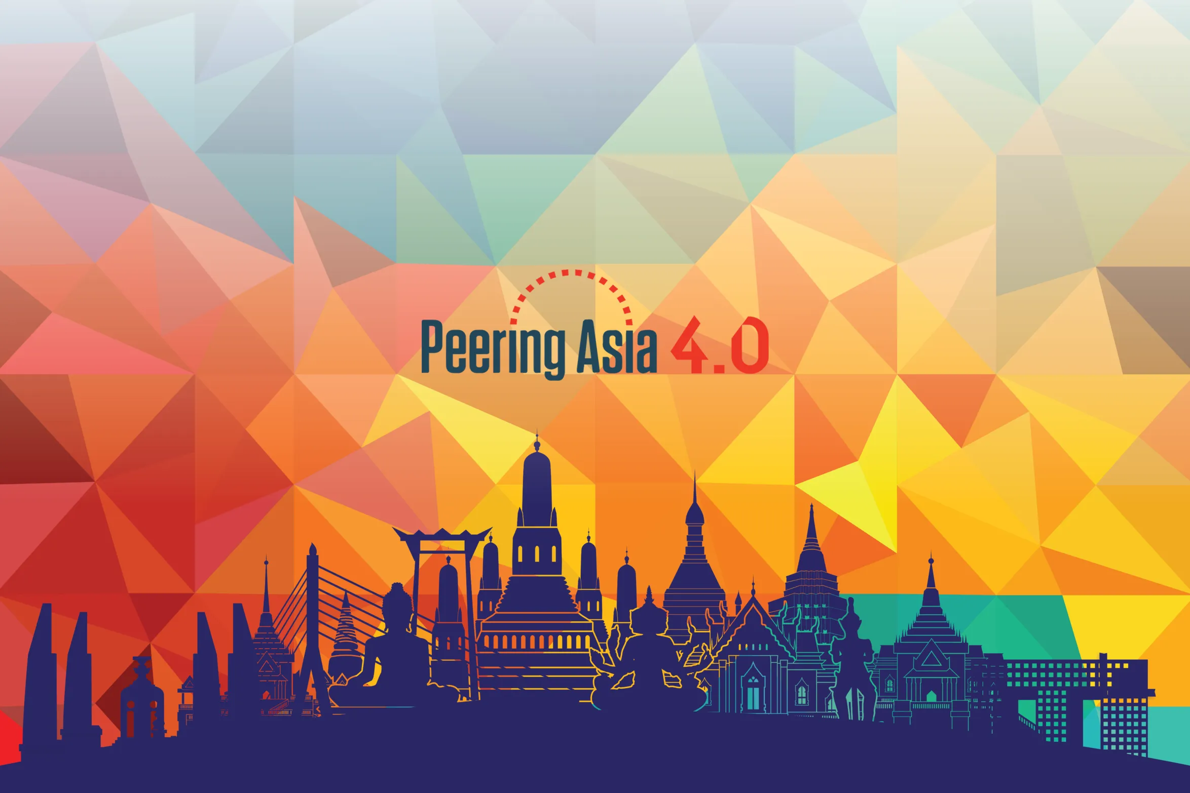 หน้าปกของ Peering Asia 4.0